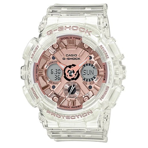 Casio G-SHOCK 49mm Clear Resin Case and Band, Men's Watch