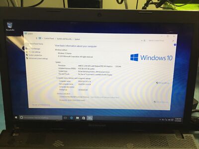 Lenovo G505 Laptop | AMD E1-2100 APU w/ Radeon graphics | 4GB RAM