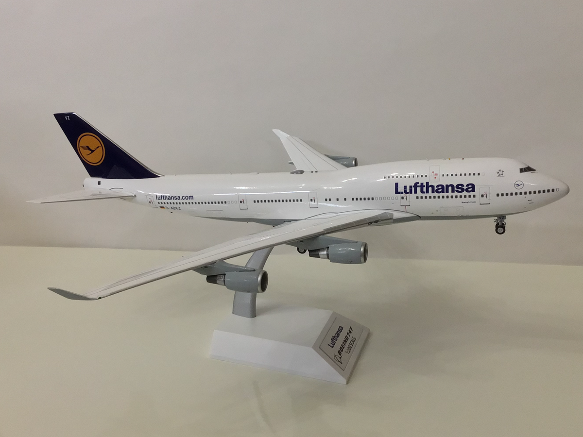J Fox 1:200 Lufthansa Boeing 747-400 D-ABVZ | eBay