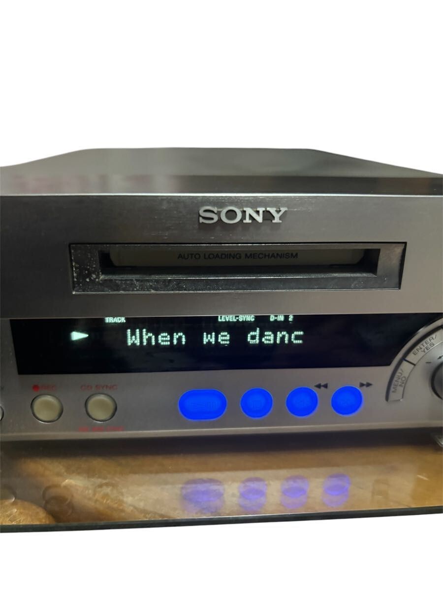 Sony Mds-sd1 Minidisc MD Deck Player Recorder Japan 100v for sale