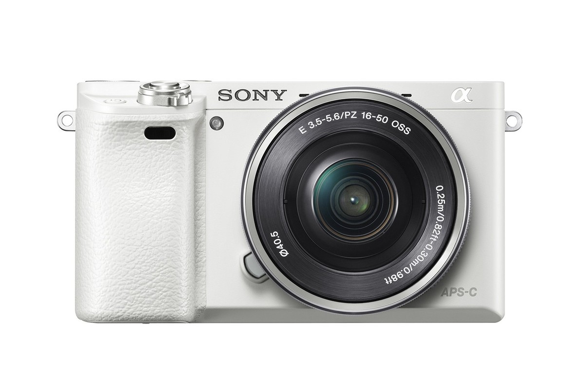 Sony Alpha Sony a6000 24.3 MP Digital SLR Camera - White (Body