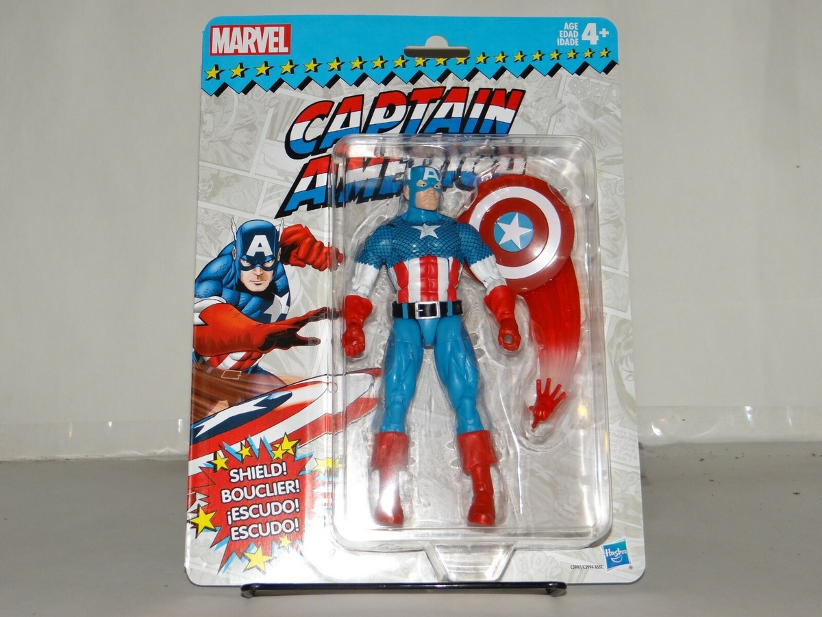 Marvel Legends Vintage Wave 1 - CAPTAIN AMERICA retro BRAND NEW | eBay