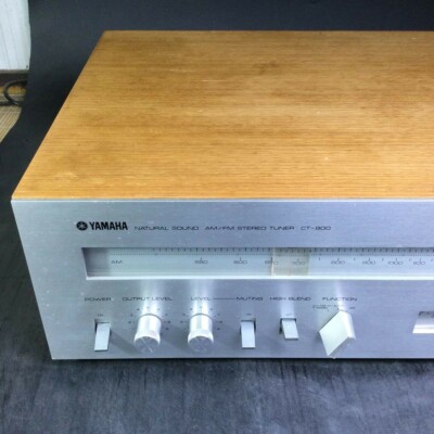 YAMAHA CT-800 Natural Sound AM/FM Stereo Tuner Fully Working Free