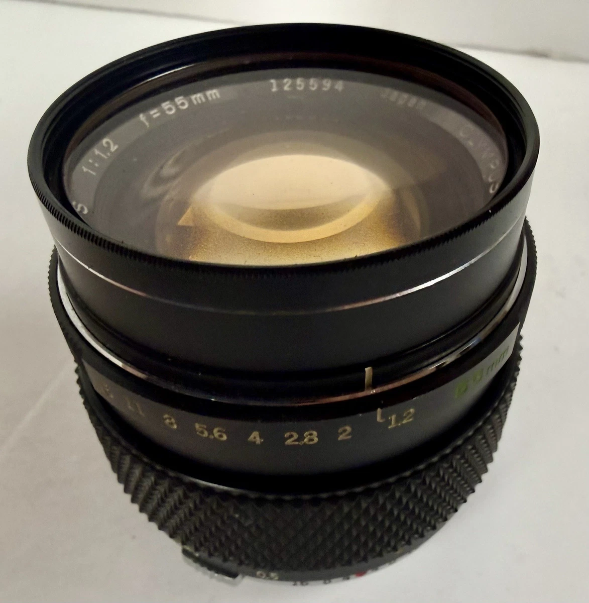 F/1.2 Camera Lenses Olympus 55mm Focal for sale - eBay