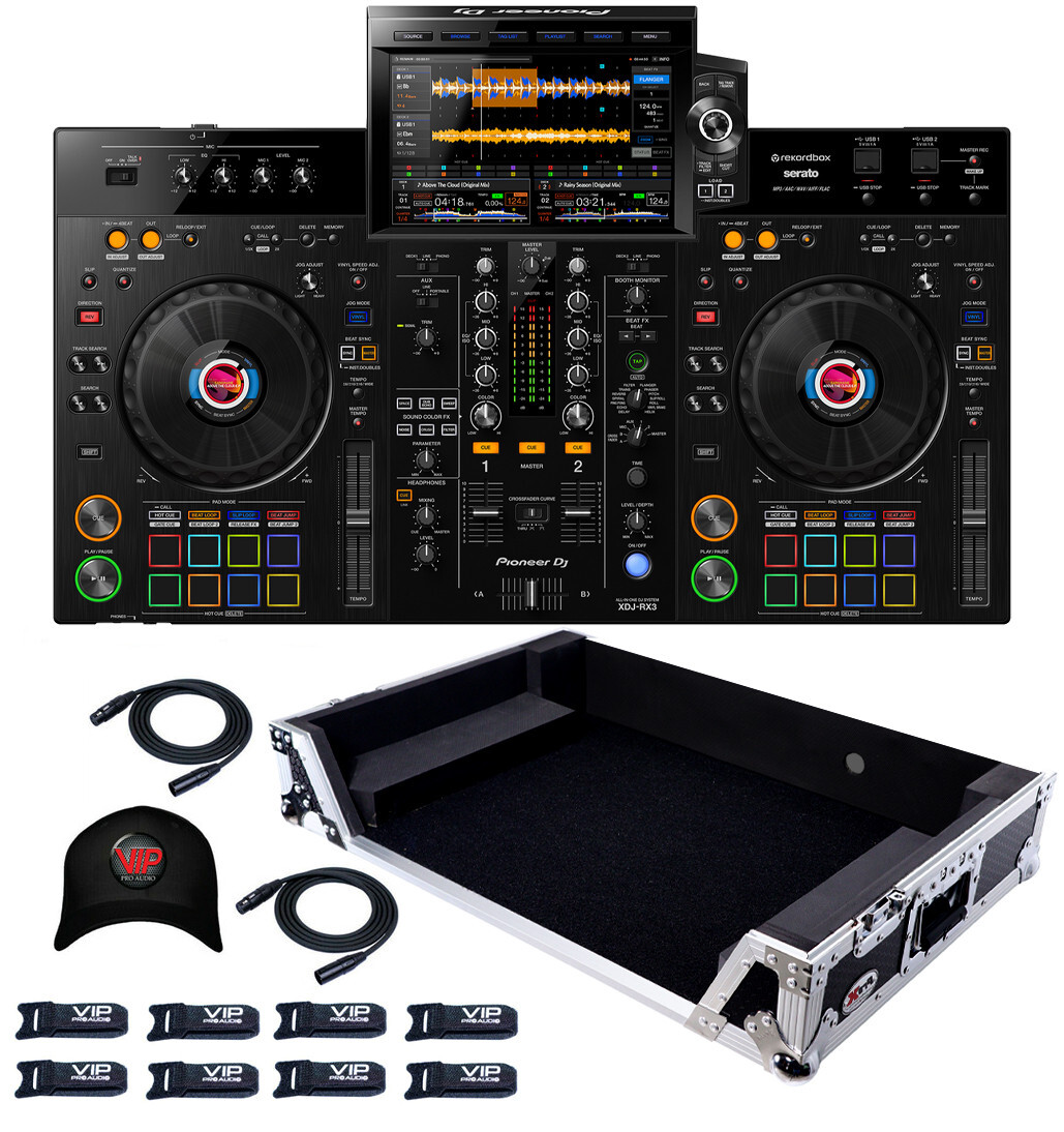 Pioneer DJ XDJ-RX3 2-Channel All-In-One DJ system + XS-XDJRX3 W