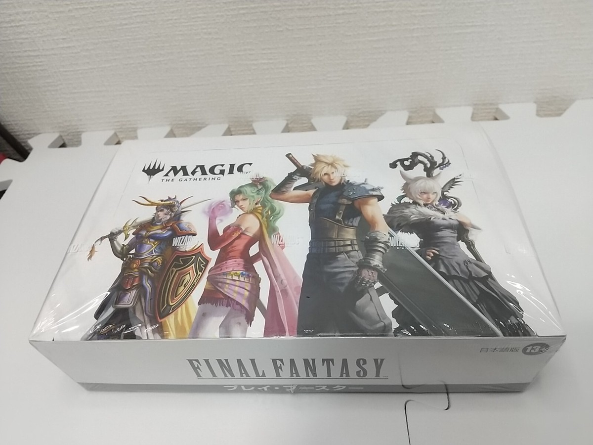 MTG Final Fantasy Japanese Play Booster Box Sealed 2025 FF Magic