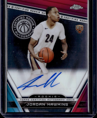 2023-24 Topps Chrome Certified Rookie Autograph Jordan Hawkins | eBay