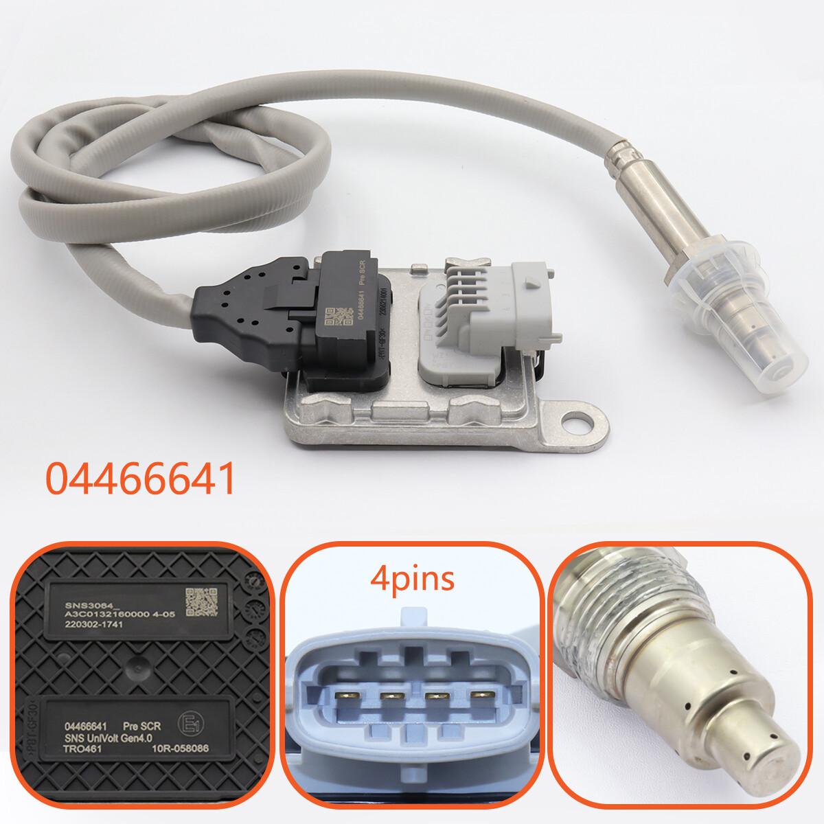 Nitrogen Oxide Nox Sensor 04466641 22417668 4466643 For DEUTZ VOOR