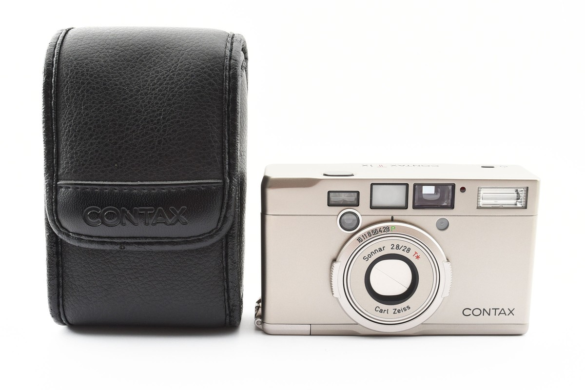 Top MINT] Contax Tix Carl Zeiss 28mm f/2.8 Point＆Shoot APS Film