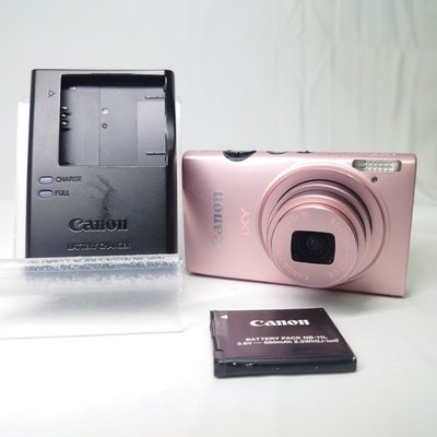 Exc+++] Canon IXY 220F PowerShot ELPH 110 HS 16.1MP Pink w/Battery