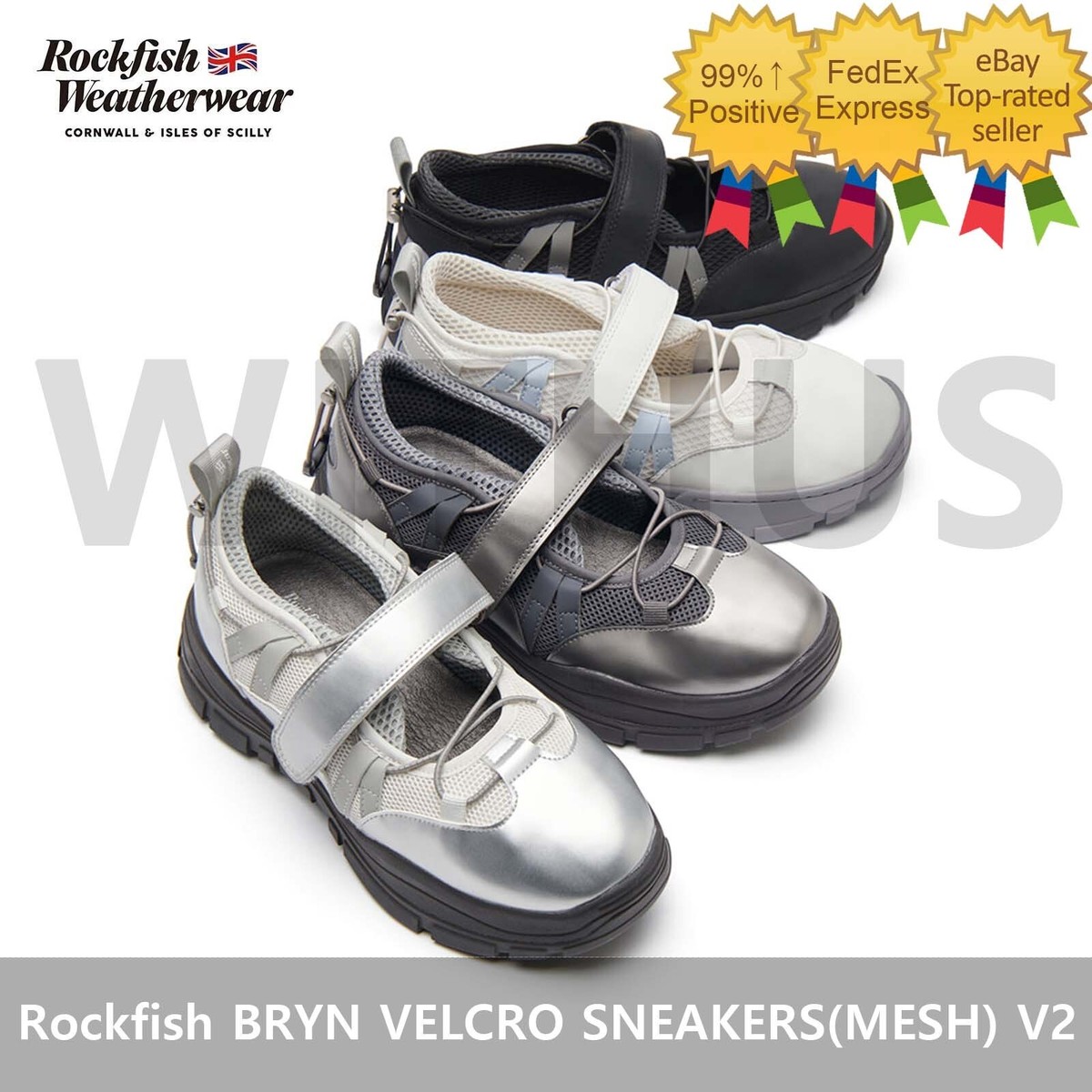 Rockfish Weatherwear BRYNVELCRO SNEAKERS(MESH) V2 - 4 colors= | eBay