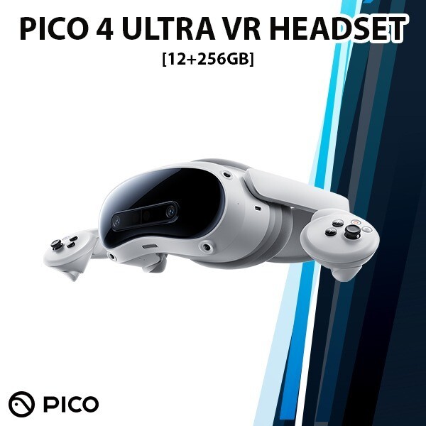PICO 4 Ultra Headset Wi-Fi Virtual Reality (12GB+256GB/105° FOV