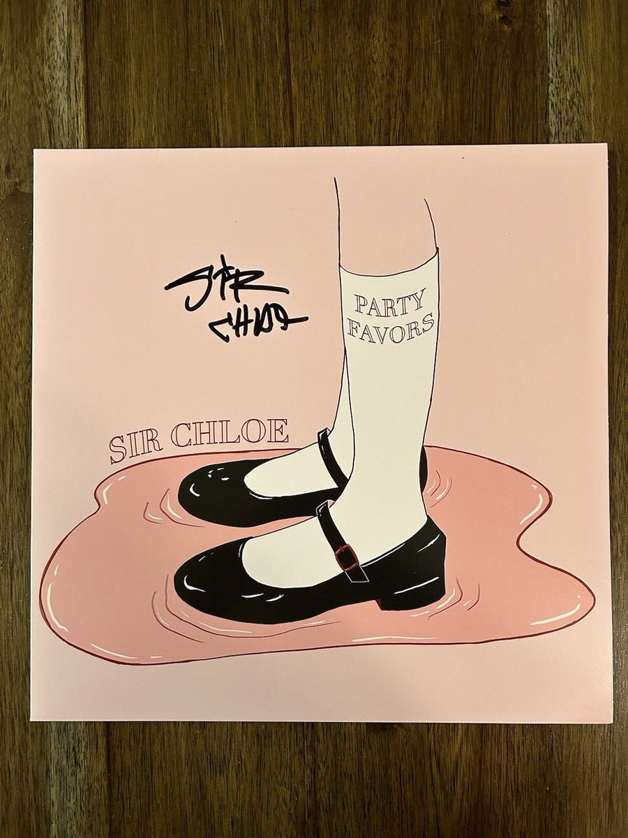 Sir Chloe' Indie Singer Signed Vinyl Album 'Party Favors' Dana