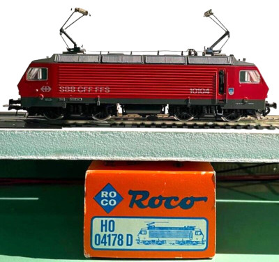 HO ROCO 04178 D SBB CFF FFS SWISS RE 4/4 ELECTRIC LOCOMOTIVE