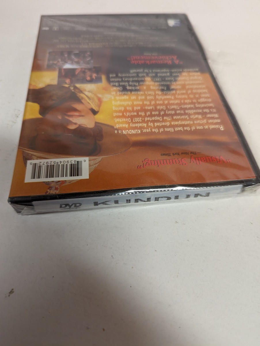 Kundun [DVD] Martin Scorsese, Brand New Damaged Case And Plastic