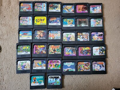 SEGA Game Gear Games, With Free Postage, Cartridges Only | eBay