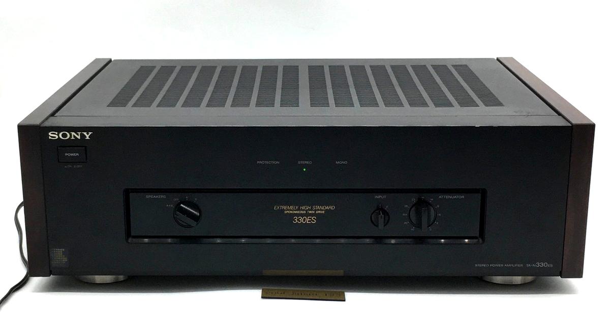 Sony TA-N330ES Stereo Power Amplifier Digital Appliances Working