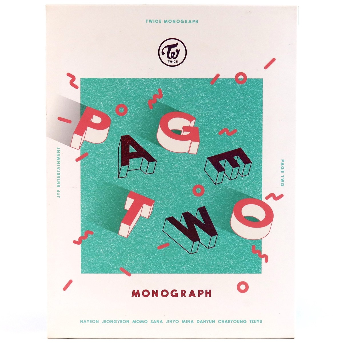 Twice - Page Two Monograph Photobook + DVD + Photo Sheets [read