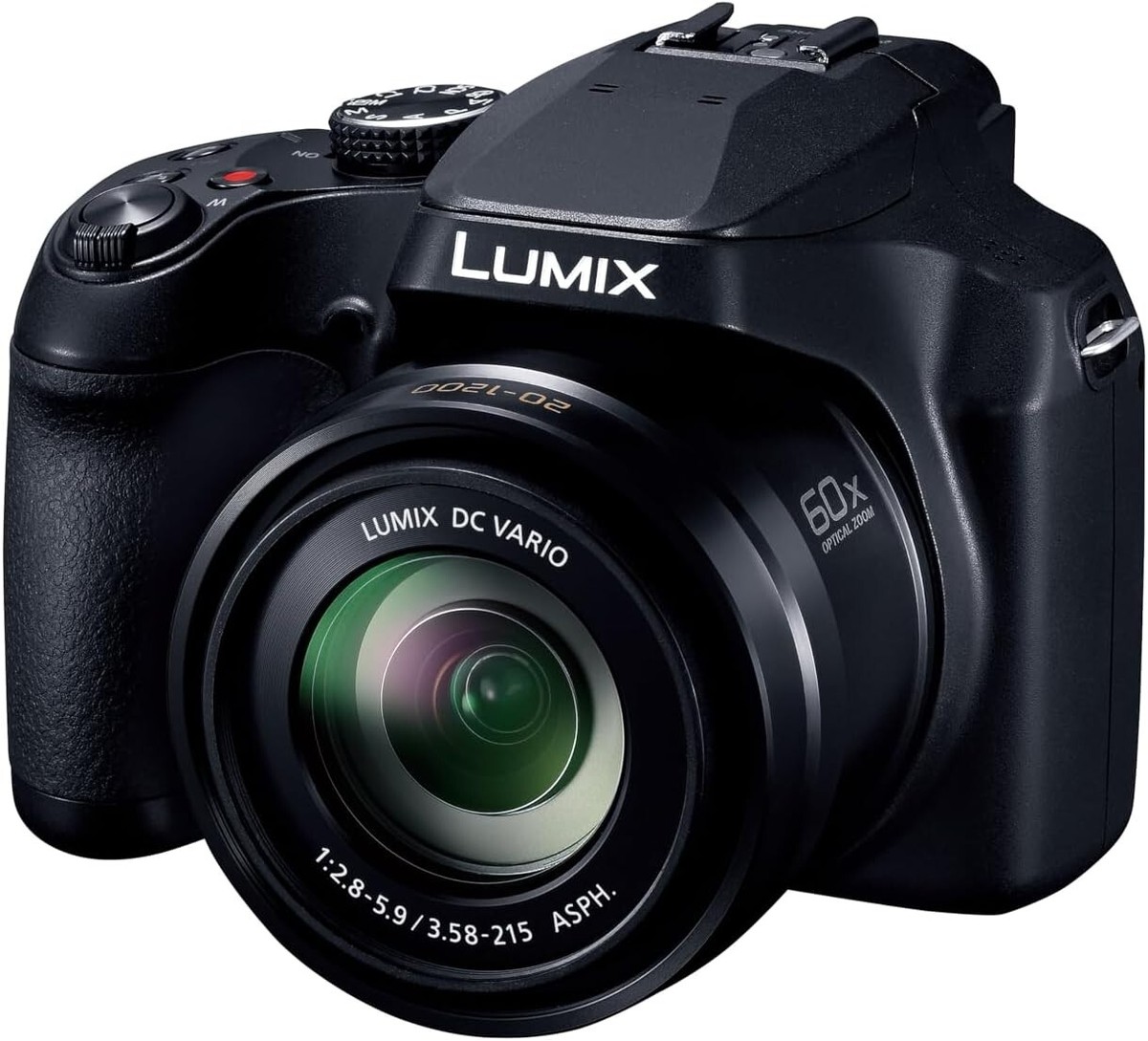 Panasonic LUMIX Digital Camera with 60x optical zoom DC-FZ85D-K