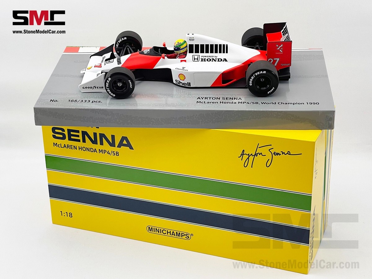 Mclaren MP4/5B #27 Ayrton Senna 1990 F1 World Champion 1:18