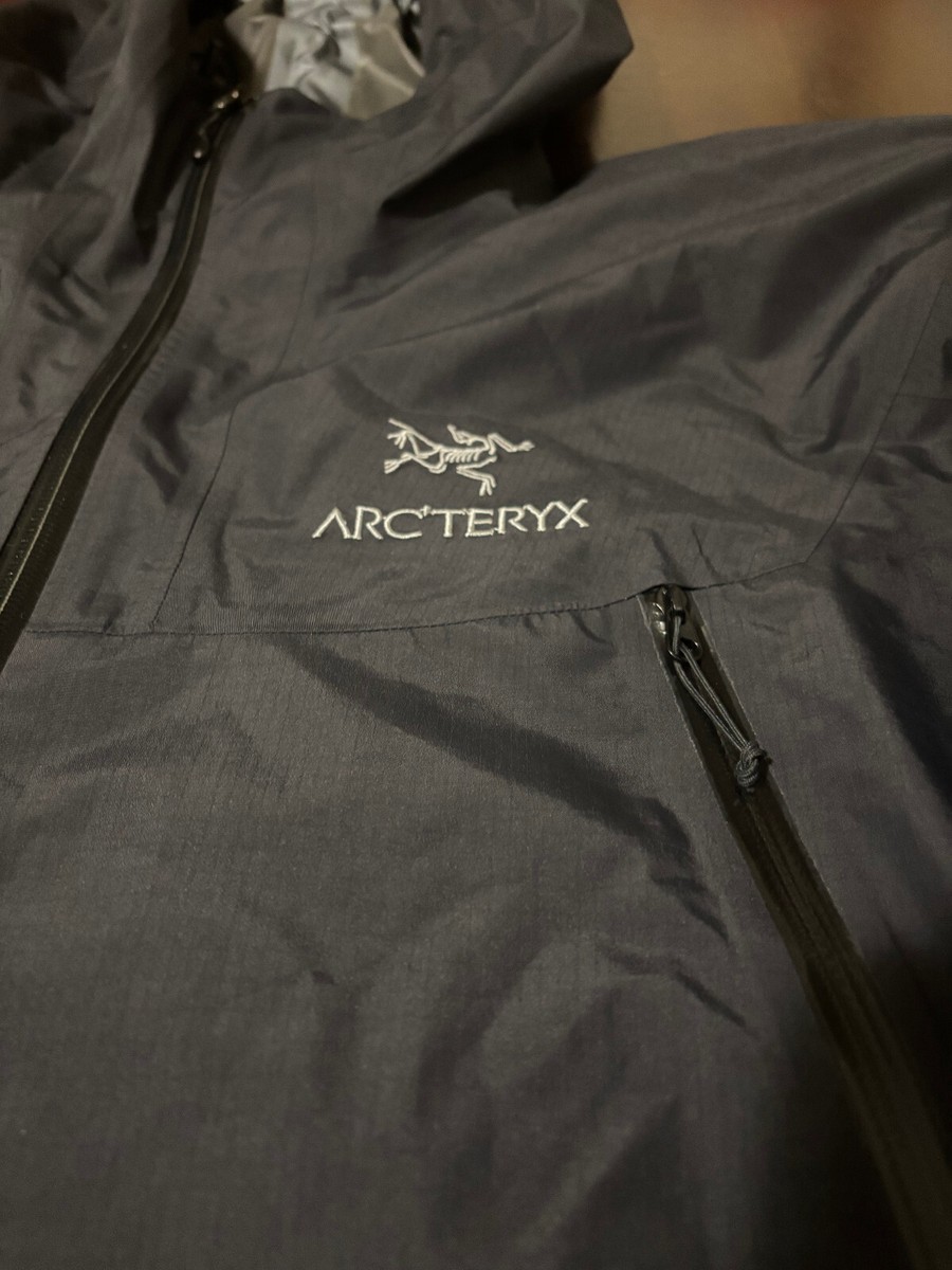 Arc'teryx Alpha SL Jacket Mens XL Black Hooded Gore-Tex Paclite