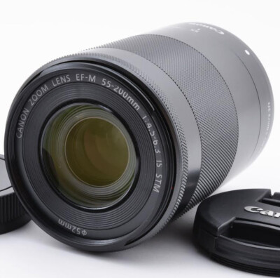 Canon EF-M 55-200mm F4.5-6.3 IS STM Lens | eBay