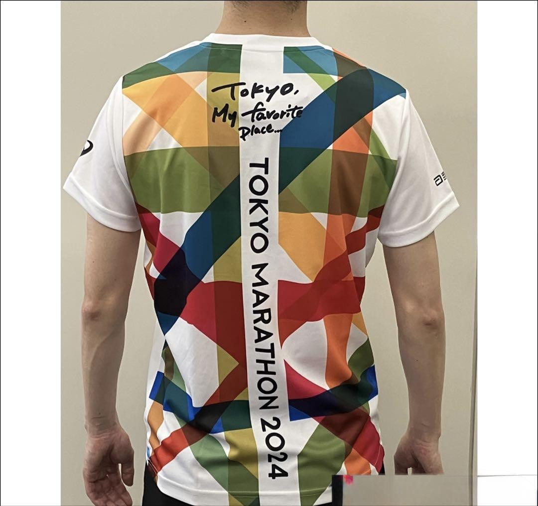 Tokyo Marathon 2024 ASICS Signature T-Shirt Medium NEW with Tags