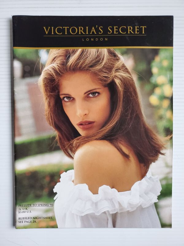 1993 Prelude to Spring Victoria's Secret Catalog Stephanie SEYMOUR