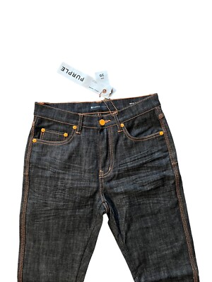 Purple Brand Jeans Mens Slim Fit Low Rise Black Size 29/30 | eBay