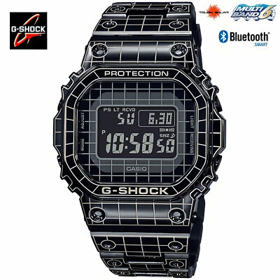 Casio G-Shock GMW-B5000CS-1JR Grid Tunnel Black Radio Solar