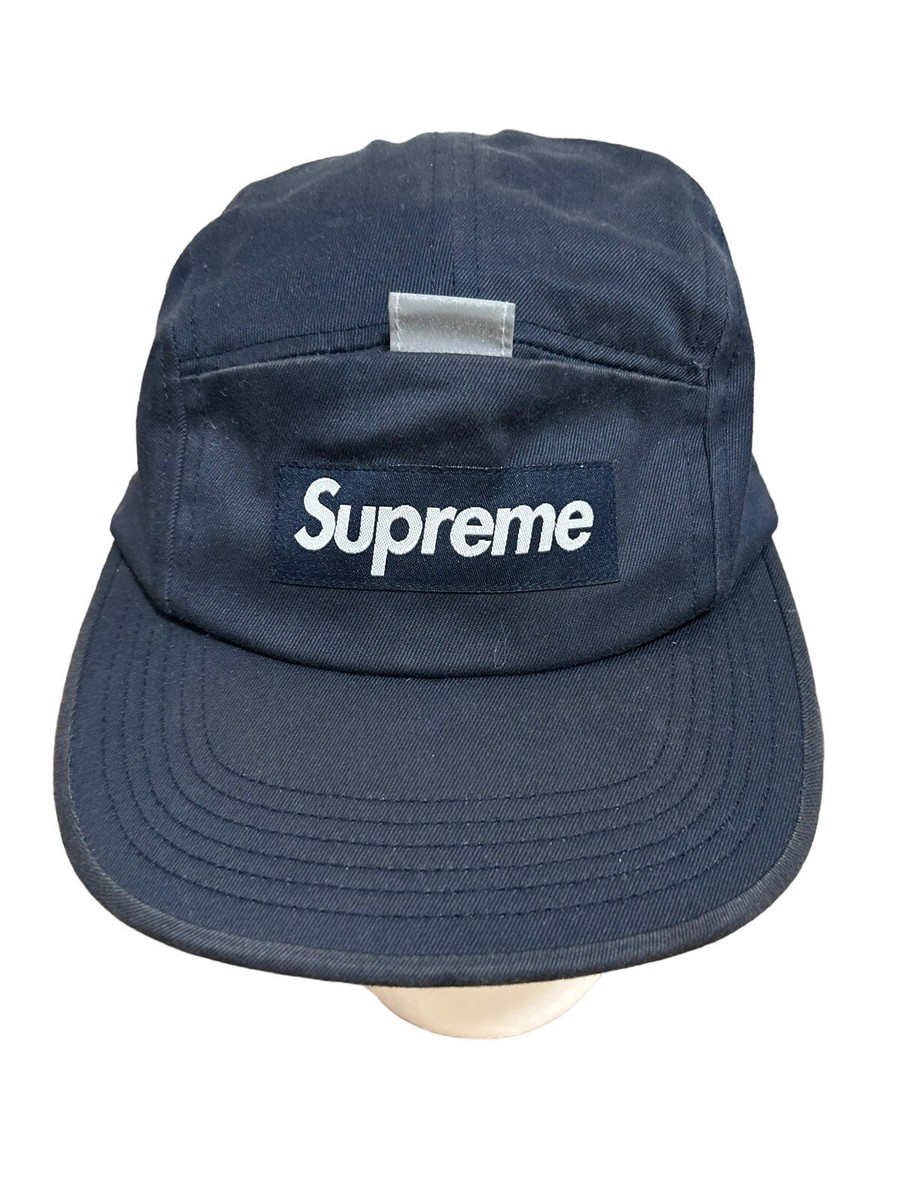 Supreme SS18 Reflective Tab Pocket 5-Panel Box Logo Camp Cap/ One
