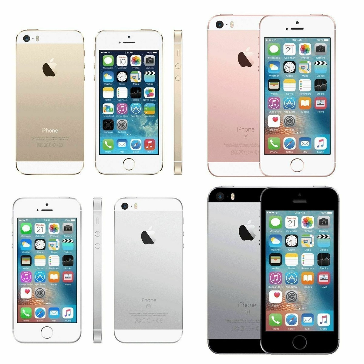 Apple iPhone SE 1St Gen Fully Unlocked GSM/CDMA 16GB 32GB 64GB