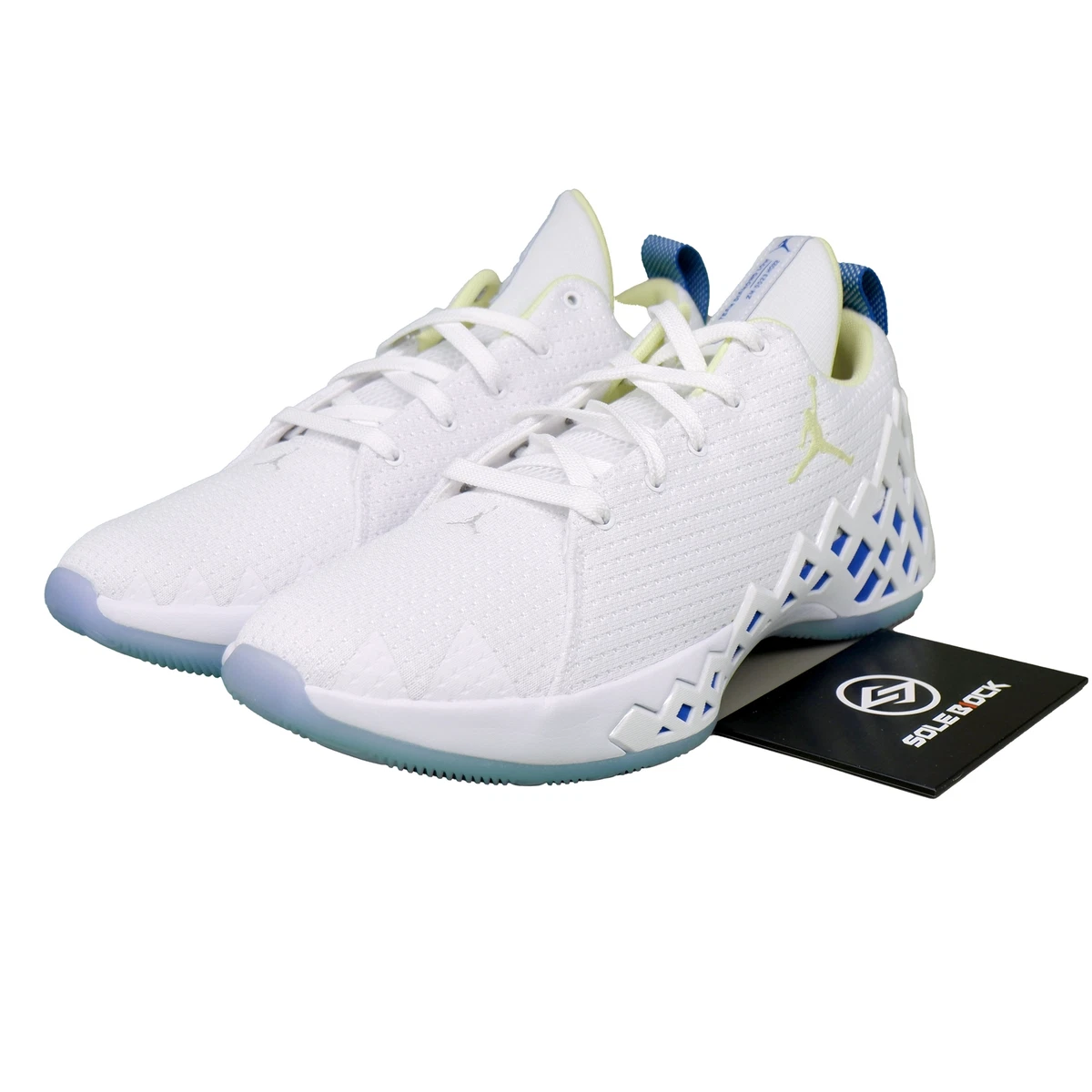 Jordan Jumpman Diamond PF Low White Blue Green for Sale