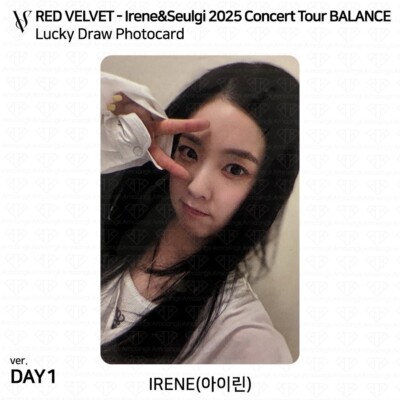 ON HAND] 2025 RedVelvet Irene & Seulgi Concert Tour Balance