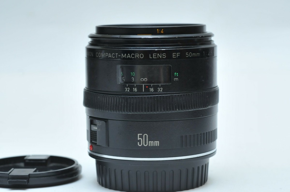 Canon EF 50mm f/2.5 Compact Macro Lens 188549 | eBay