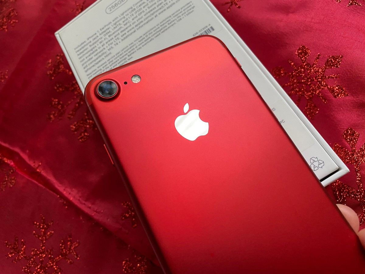 Apple iPhone 7 (PRODUCT)RED - 256GB - (T-Mobile) A1778 (GSM) w