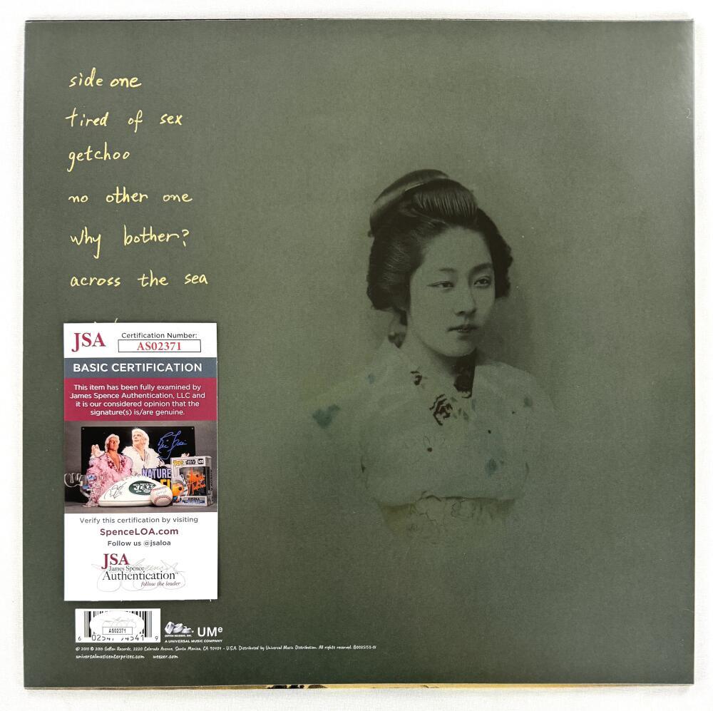 Rivers Cuomo Weezer Signed Autograph Album Vinyl Record LP