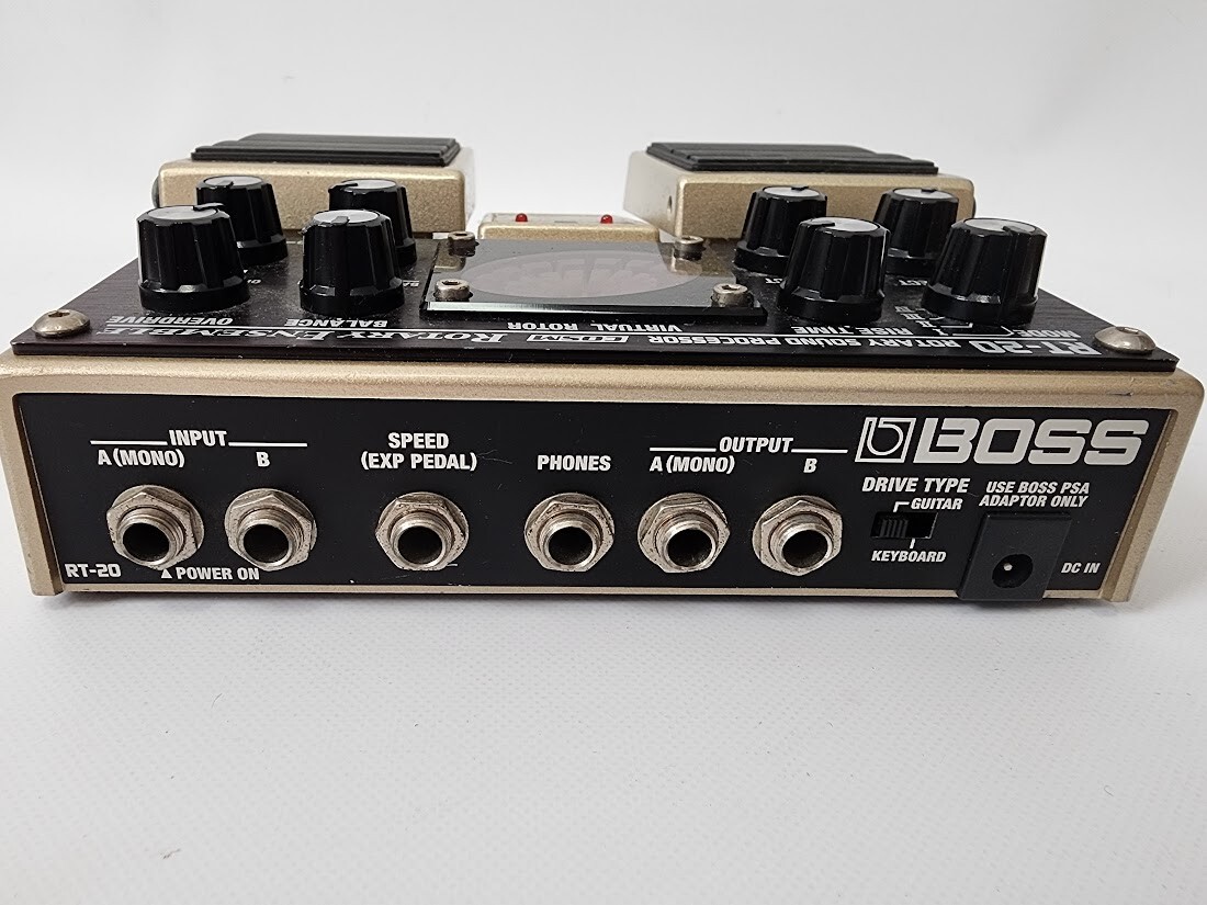 Boss RT-20 Rotary Ensemble Rotary Sound Proscessor Effects Pedal