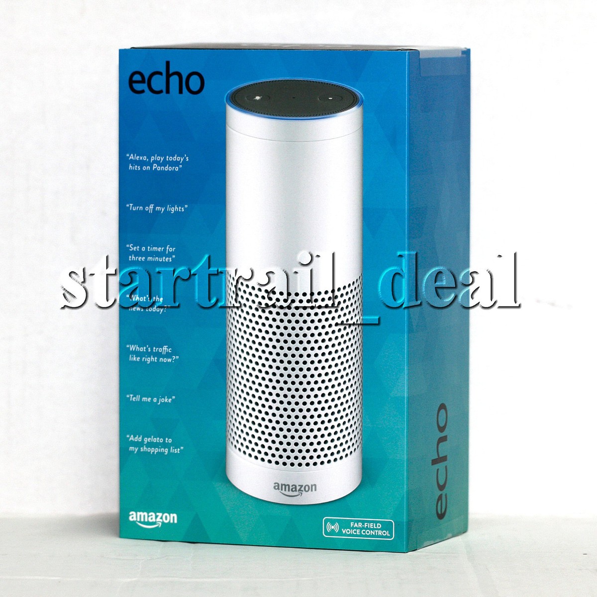 NEW Amazon Echo Smart Speaker with Alexa 1st Generation White