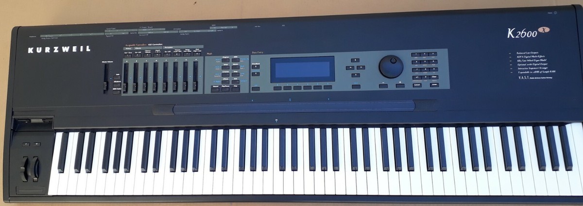 KURZWEIL K2600X 88 touches K2600 vendu pour piéces ou à réparer | eBay