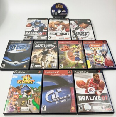 SONY PLAYSTATION 2 PS2 GAMES LOT - YOU CHOOSE - TESTED - NTSC USA