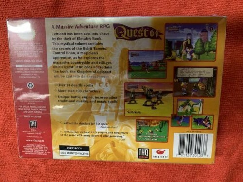 Quest 64 (Nintendo 64, 1998) Authentic - Factory Sealed - Clean