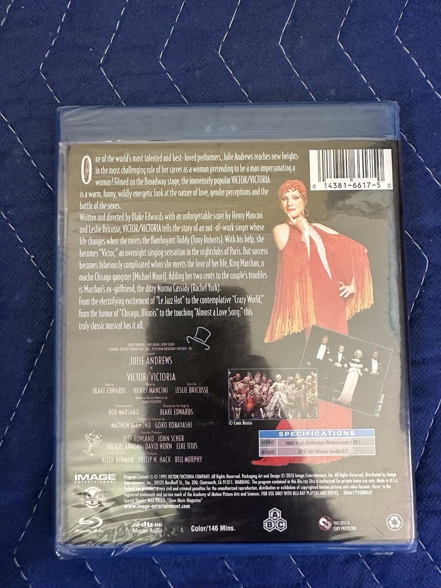 Victor/Victoria (Blu-ray Disc, 2010) for sale online | eBay