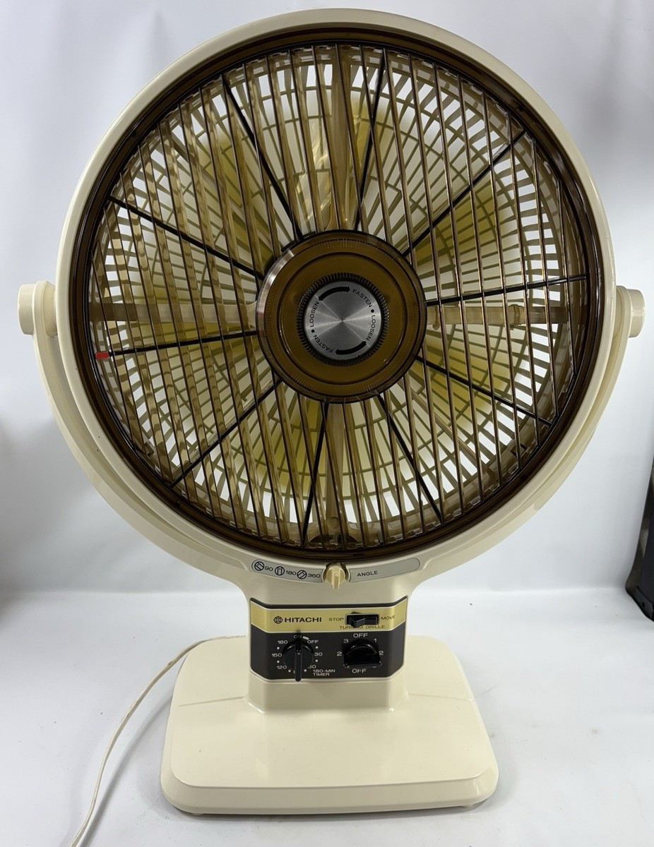 Vintage Hitachi Desk Fan Made in Japan Rare Model DF 66EA | eBay