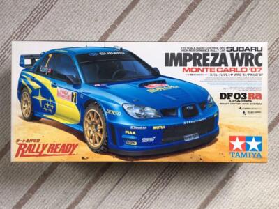 TAMIYA RC 1/10 SUBARU IMPREZA 07 WRC DF-03Ra Toy Hobby Collection
