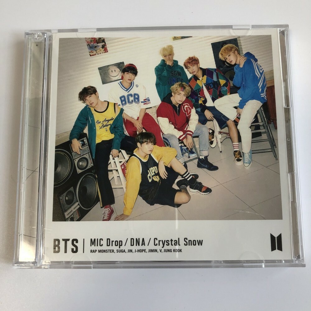 BTS MIC Drop / DNA / Crystal Snow (Limited Edition A) JAPAN CD+DVD