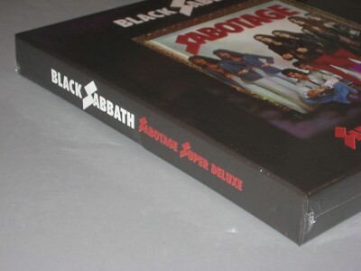 Black Sabbath Sabotage deluxe 4CD BOX・新品 Black Sabbath