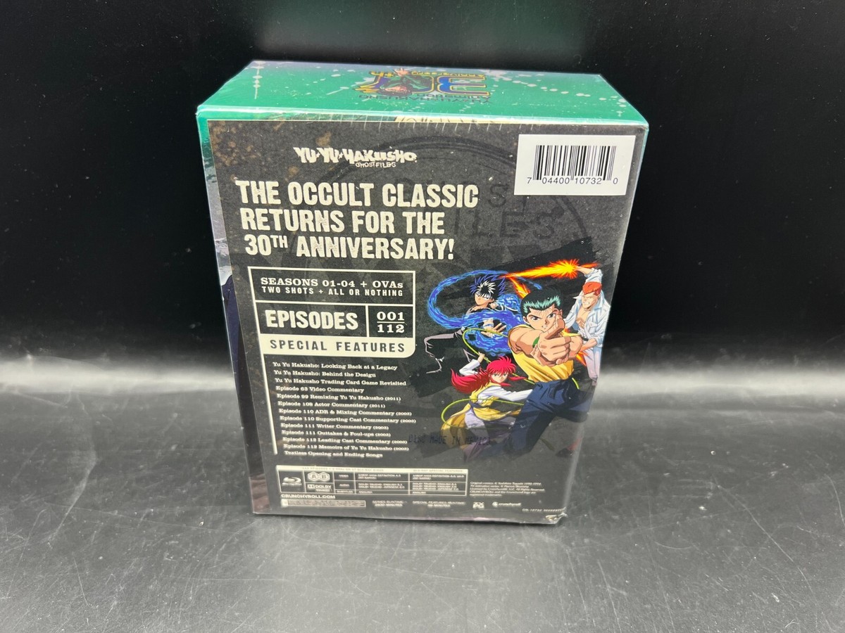 Yu Yu Hakusho 30th Anniversary Box Set Blu-ray Region A USA NEW