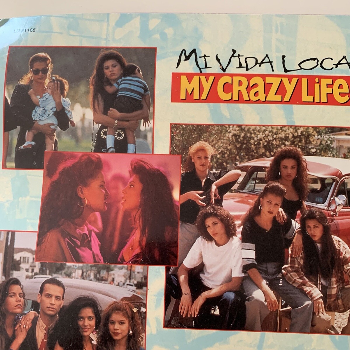 MI VIDA LOCA MY CRAZY LIFE LaserDisc LD 1995 Indie Drama Salma