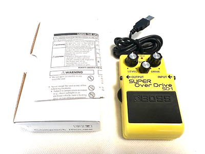 BOSS Compact Effect Pedal PC USB Mouse SD-1 Super Over Drive | eBay